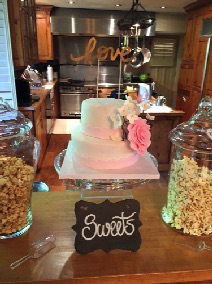 Bridal Shower Cake with Gumpaste Flowers Bridal Shower Cake with Gumpaste Flowers